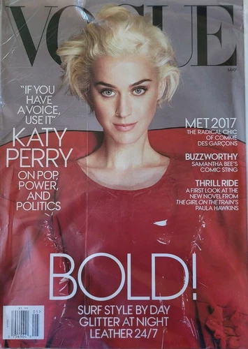 KATY PERRY Vogue Magazine May 2017 ~ New In Wrapper