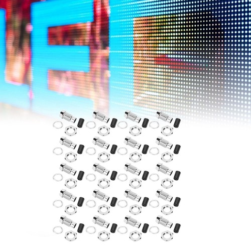 20Pcs LED Holder Bezel Mount Brass LightEmitting Diode Concave Metal Base 5mm F5 - Picture 2 of 12