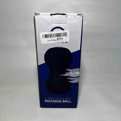 Vibrating Peanut Massage Ball - Deep Tissue Trigger Point Therapy New Opened Box