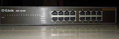D-link DES-1016D 16-Port 100Mbits Ethernet Network Switch 10/100