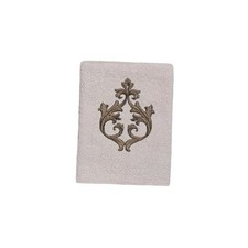 - Soft  Absorbent Cotton Towel Monaco Collection, Ivory Washcloth