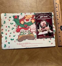 Strawberry Shortcake Vintage 80s Christmas Gift Box’s Pop Up New Sealed 1981 NOS