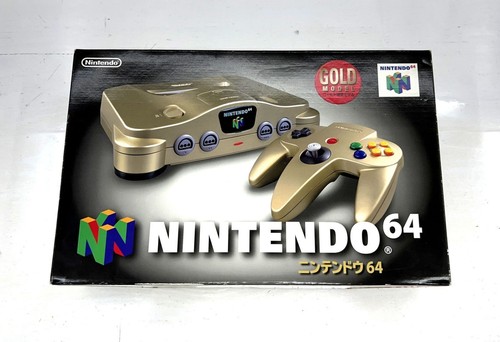 Consola Nintendo 64 Dorada NTSC-J con Mando y Caja Original - Excelente - Imagen 11 de 13