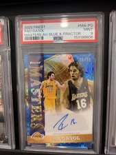 2025 Topps Finest - Masters Autographs Pau Gasol #MA-PG Gold Refractor /50 (AU)