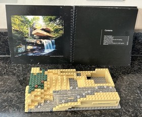 LEGO Architecture Fallingwater 21005 - with Instruction Manual - NOT Complete