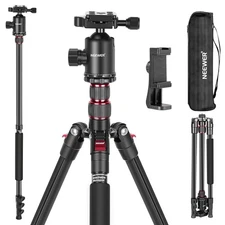NEEWER 77-Inch Tripod Camera Tripod for DSLR 2-in-1 Compact Tripod Monopod