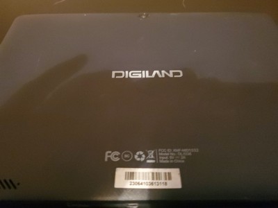 Digiland Dl1036 Tablet As Is
