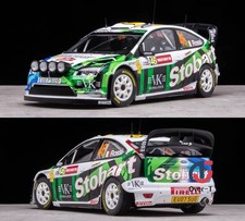 SunStar 1: 18 Ford Focus RS WRC Rally Race 2008 Alloy Car Model