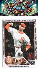 2023 Topps Update #US157 John Brebbia Silver Pattern Foilboard