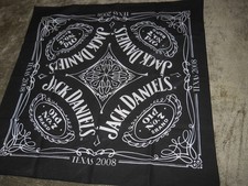 NEW ~ Jack Daniels Bandana  ~ Old No. 7  ~ Bl...