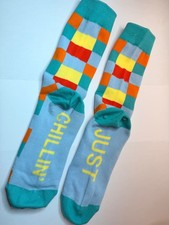 Just Chillin  Unisex Funny Socks