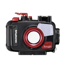 OM SYSTEM PT059 Red and Black Underwater Camera Housing for TG6 and TG7 Cameras