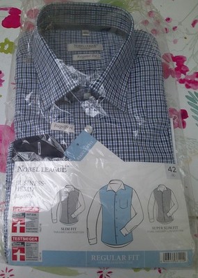 Hemd Nobel League Gr. 42 Regular fit