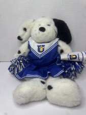 VTG 1997 BUILD-A-BEAR WORKSHOP 16" Black/White Plush DALMATION Dog Toy EUC