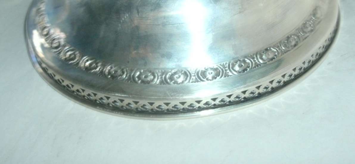 VINTAGE STERLING SILVER BOWL, 5.5