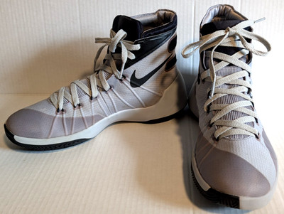 Nike Hyperdunk 2015 Mens Basketball Shoes Sneakers 749561-010 Gray - Sz 8