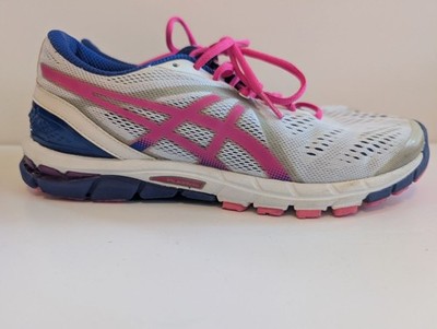 ASICS Women's GEL-Excel33 3 Running Shoes Size 9.5 White Pink Blue Sneakers