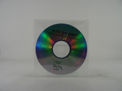 ALEX GAUDINO DESTINATION CALABRIA (B24) 2 Track Promo CD Single including Plasti