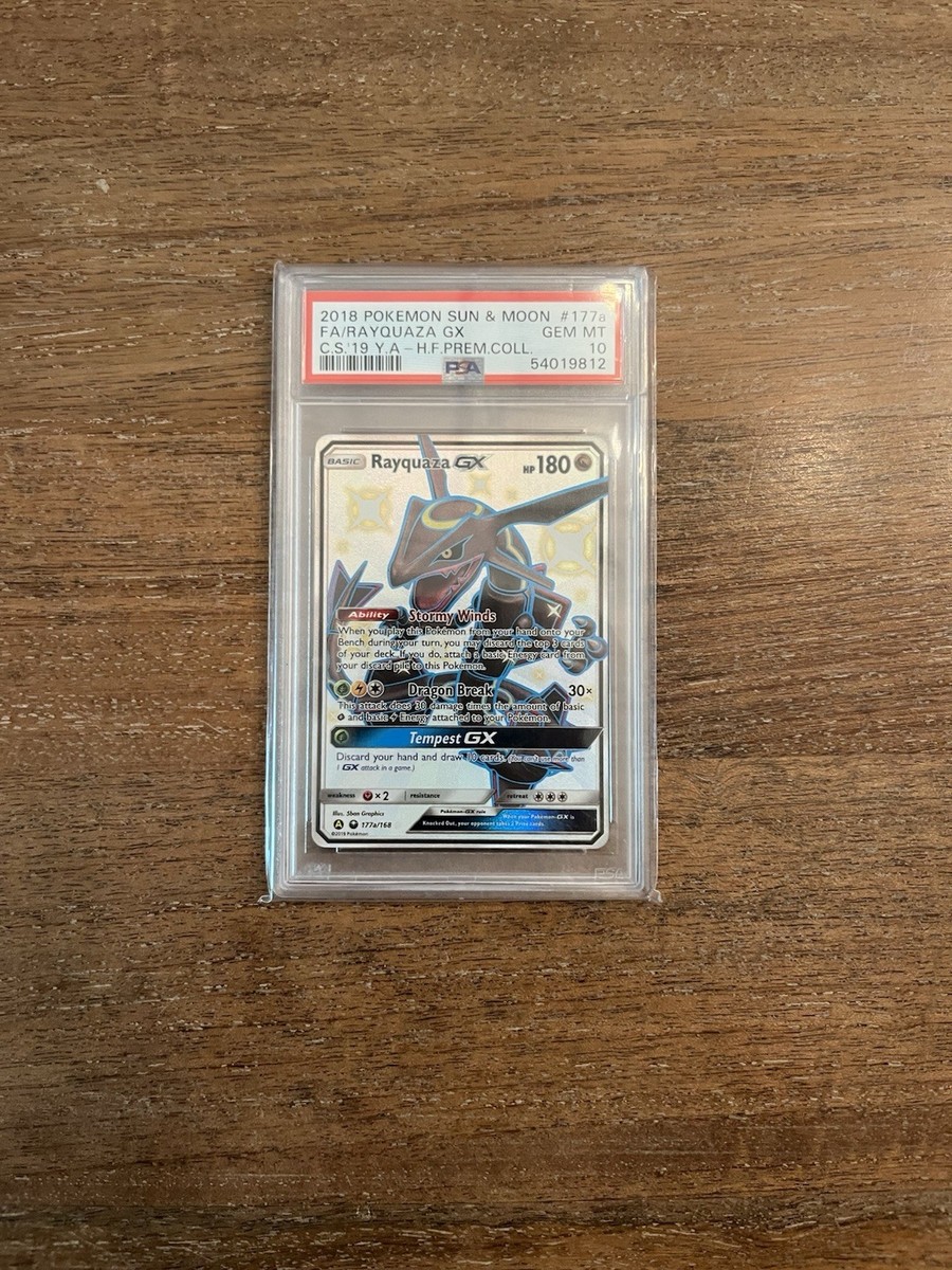 ポケモンカードゲーム　レックウザGX P 177a/168 RR 177/168 Rayquaza GX 177A/168 Alternate Art Holo for sale online | eBay