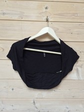 Schwarzer Kurzer Bolero Jäckchen Von Amisu G...