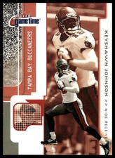 2001 Fleer Game Time #42 Keyshawn Johnson [GOATCARDS]