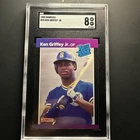 1989 Donruss Ken Griffey Jr. ROOKIE RC #33 SGC 8