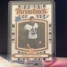 Donruss 2025 Throwback Jihaad Campbell Rookie Card Philidelphia Eagles