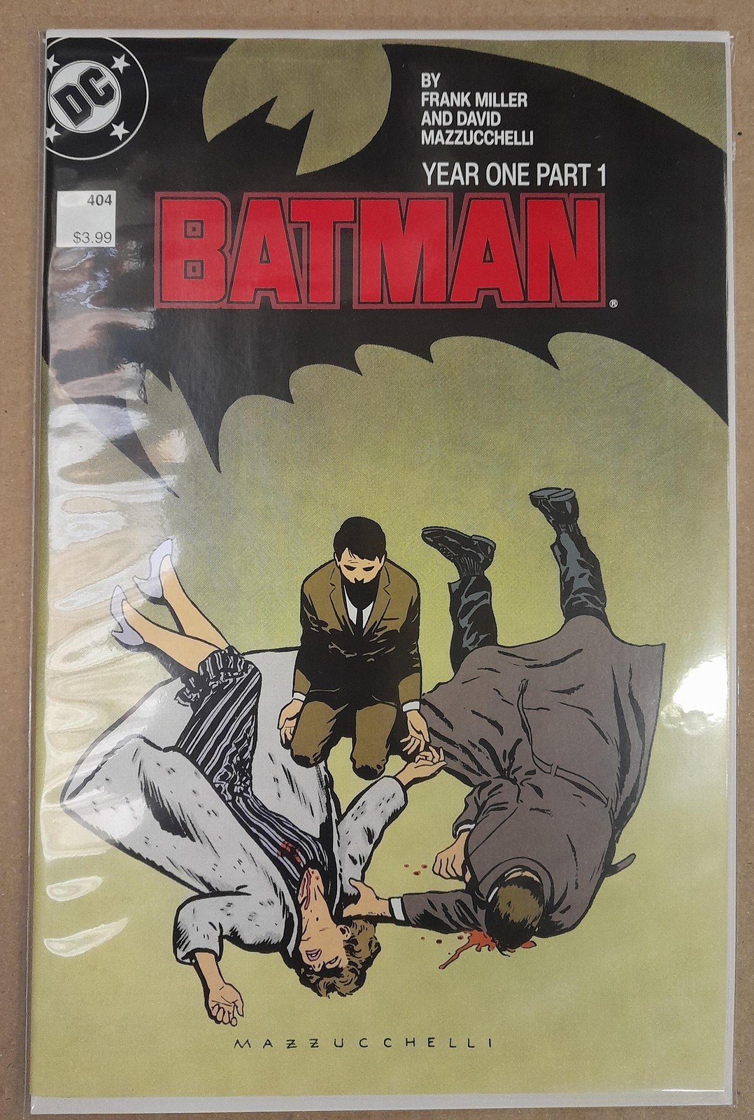 Batman #404 Facsimile Edition David Mazzucchelli Comic