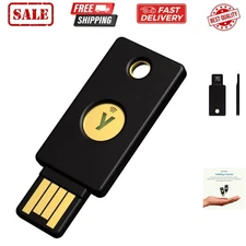 - Multi-Factor authentication MFA Security Key and passkey, Connect via USB-A...