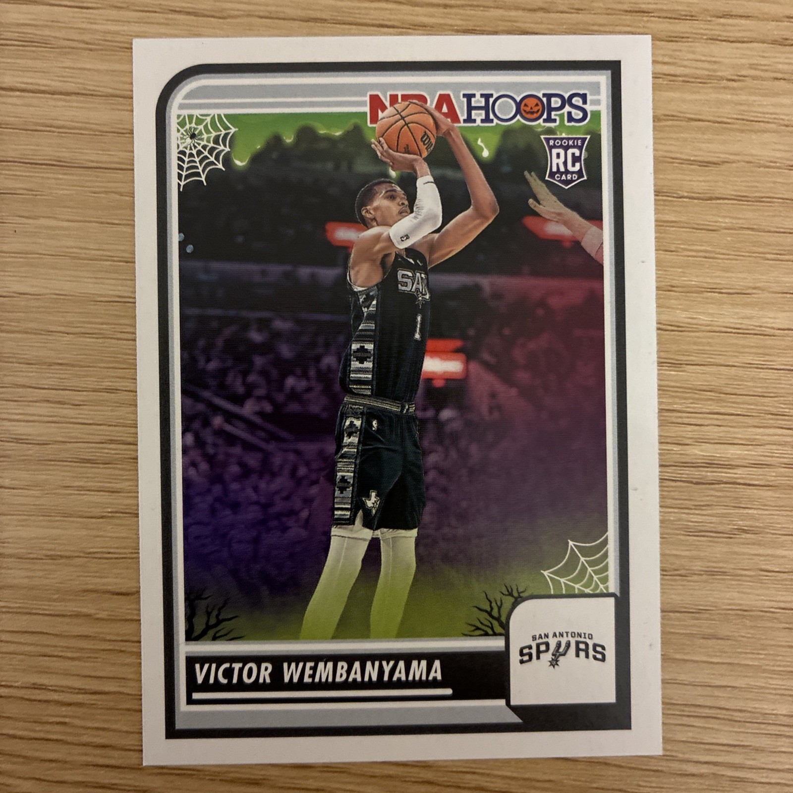 2023-24 Panini Haunted HOOPS Victor Wembanyama #108 (RC) Rookie Card Spurs