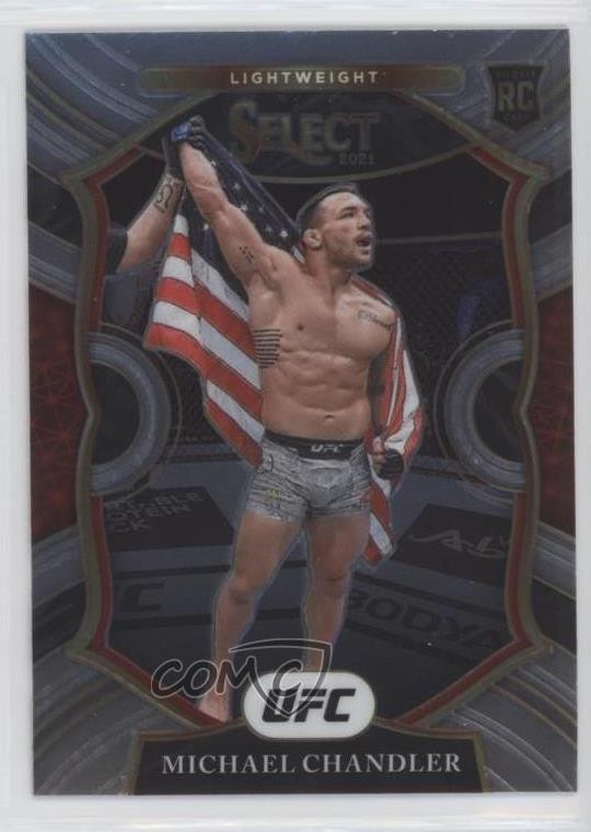 2021 Panini Select UFC Concourse Michael Chandler #9 Rookie RC 06l5