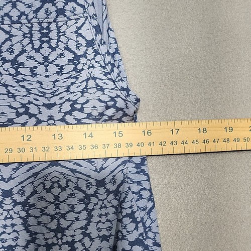 Eddie Bauer Dress Womens Medium Blue Clyde Hill Long Sleeve NWT - Picture 5 of 8