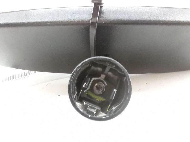 2009 VOLKSWAGEN JETTA ESPELHO RETROVISOR INTERIOR ESCURECIMENTO MANUAL FABRICANTE DE EQUIPAMENTO ORIGINAL USADO  - Imagem 3 de 4