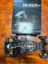 Tamiya FF-03 RC Car Chassis with Electronics and Transmitter Set Included