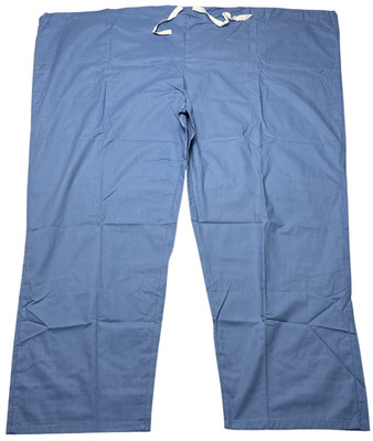 Scrub Pants Unisex (6XL) Ceil Blue 1 Pocket Bottom Drawstring Waist Medical NWOT