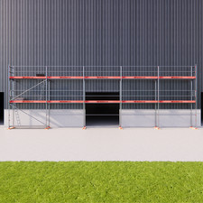 Rux Framescaff Fassadengerüst 98 m² | technisch kompatibel zu Layher