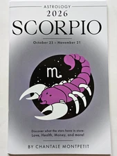 SCORPIO Astrology Book 2026 - BY CHANTALE MONTPETIT
