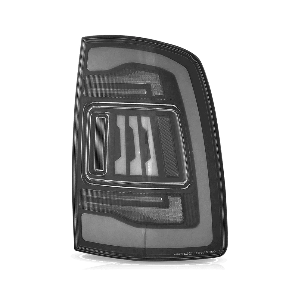 Luces traseras LED ahumadas para Dodge RAM 1500 2500 3500 DRL 2009-2018 con animación Foto 2 de 4