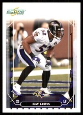 Ray Lewis 2006 Score #23 Baltimore Ravens NFL READ FREE SHIPPING AutographDen