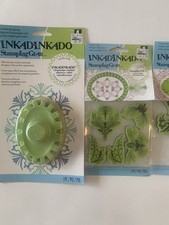 Inkadinkado Oval Stamping Cog  3 Stamps Lot