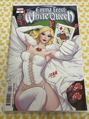 EMMA FROST WHITE QUEEN #4 DAVID NAKAYAMA 2025 generation x x-men marvel casino