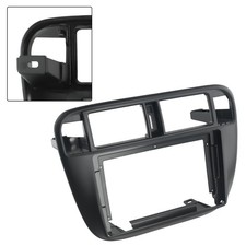 9inch Car Radio Stereo Fascia Frame Panel Black For 1996-2001 Honda Civic