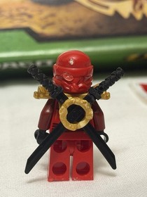 LEGO Ninjago set 9441 Kai's Blade Cycle Minifigures, Instructions, Box COMPLETE