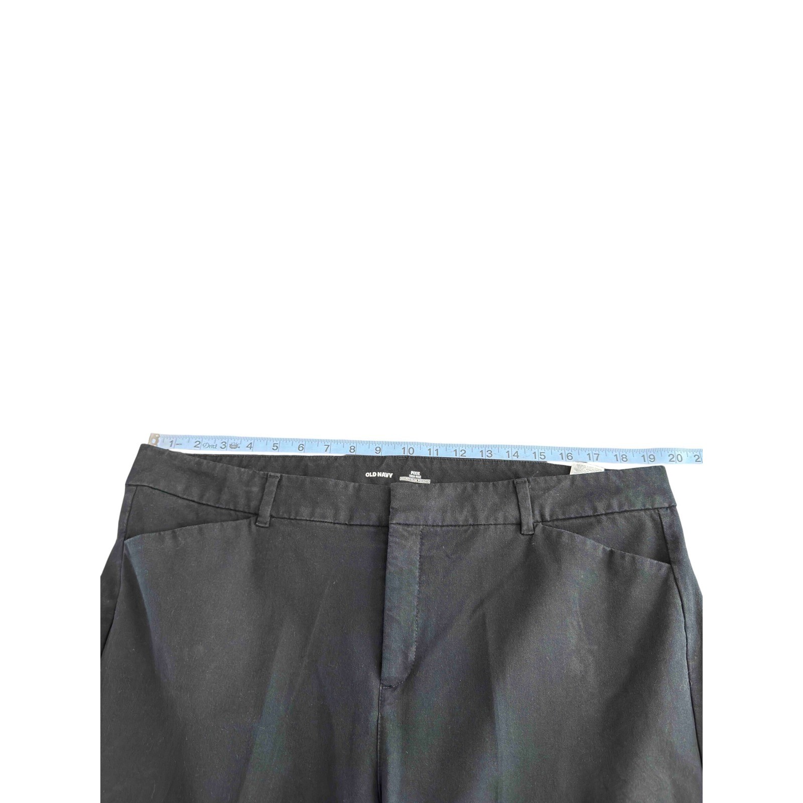 Old Navy Black Basic Plus Career Office Straight … - image 10