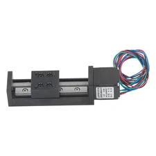 50mm T-type ball screw slide module, T6x1 linear actuator NEMA 11-step motor