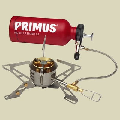 Primus OmniFuel II mit Brennstoffflasche Multifuel Kocher mit Brennstoffflasche