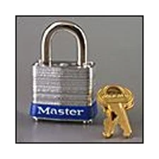 MasterLock Model No. 5 2" Wide Laminated Steel Pin Tumbler Padlock