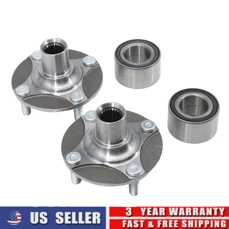 2x Front LH&RH Wheel Bearing and Hub Kit Fit for 2017-2024 Mitsubishi Mirage G4 - Image 3 of 4