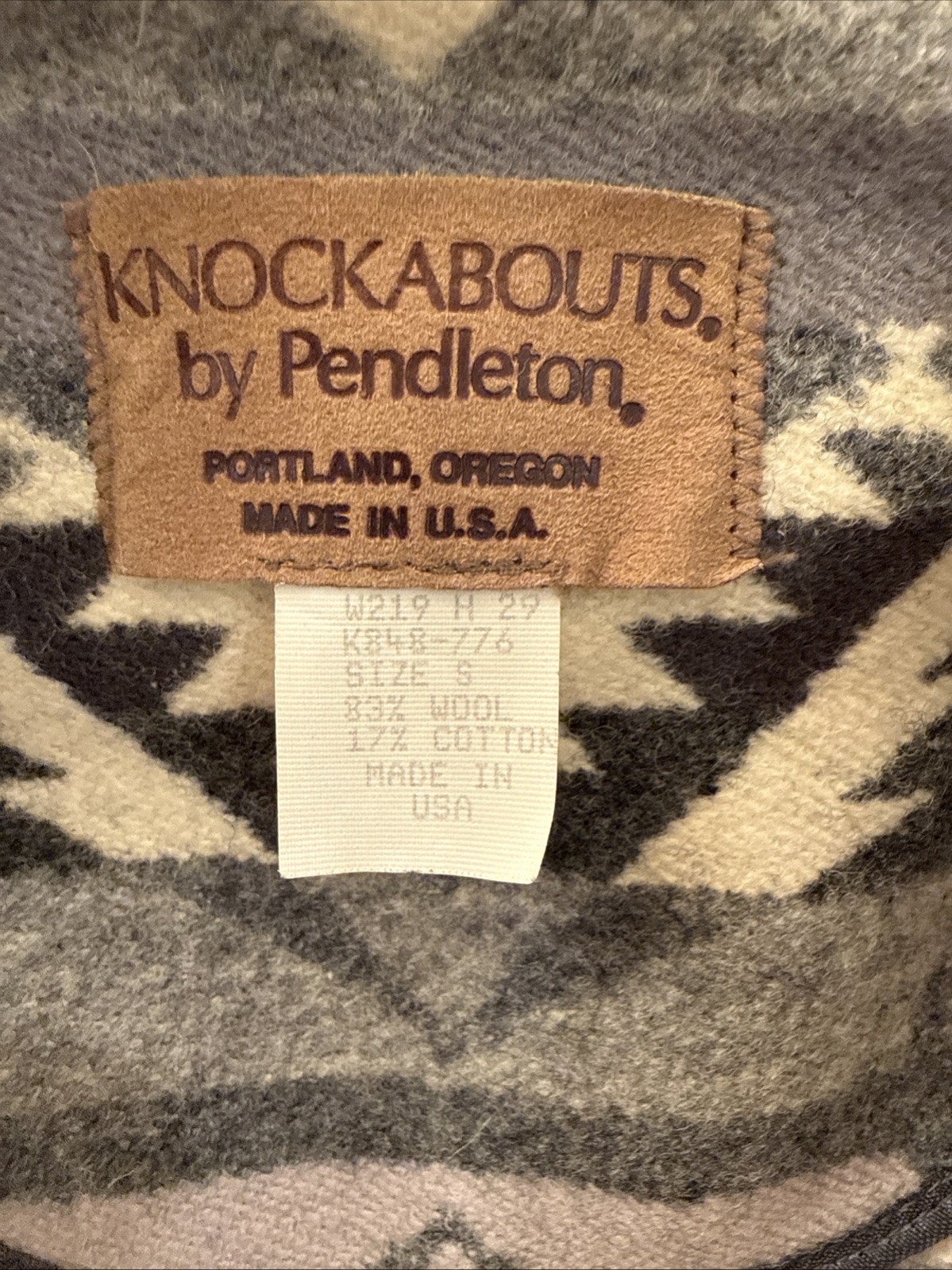 Vtg Pendleton Knockabouts Aztec Southwestern Ranc… - image 7