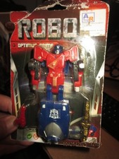 Transformers LIKE ROBOT AR TOYS OPTIMUS PRIME CARD DAMAGE MEXICO/CHINA
